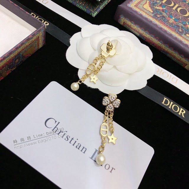 Dior飾品 2021新款DIOR迪奧字母耳釘耳環  zgd1413